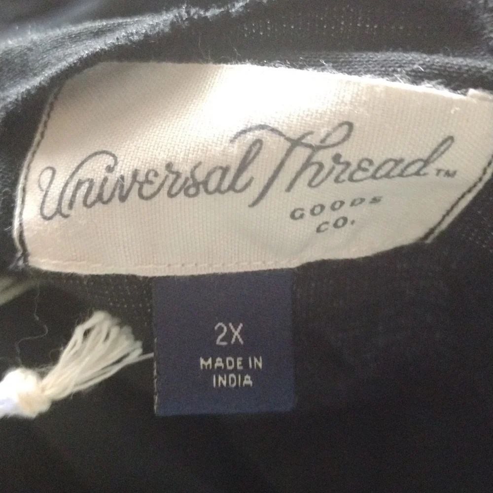 Universal Thread Black Vest size 2X - Picture 3 of 7